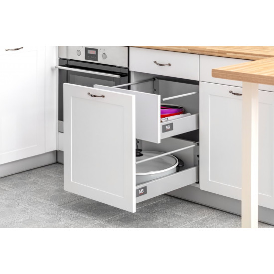 Ručkica CAMAIO , C=128mm, crni krom