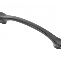 Ročaj material: cinkova zlitina VENICE C=128 mm črna mat