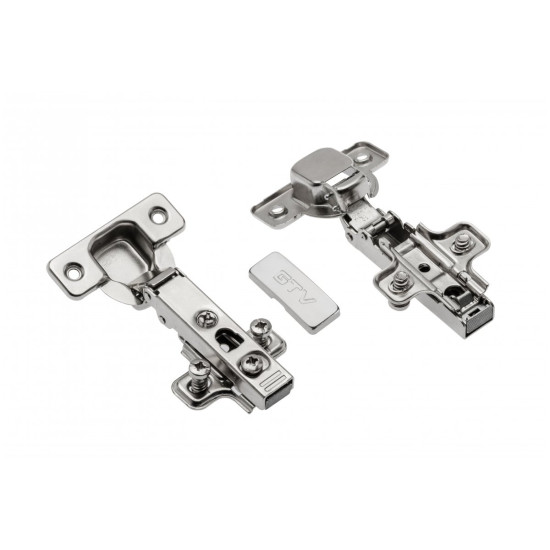 09 klip spojnica bez opruge, 110°, bez euro vijka, h=0 s regulacijom