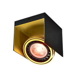 Plafonska svjetiljka  Verso,4199,AC220-240V, 50/60 Hz, IP 20,1*GU10, ES111pojedyncza,crno/zlatna
