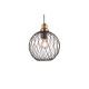 Stropna svetilka VIELA 1, 6972, AC220-240V, 50/60Hz, 1*E27, IP20, premer 25 CM, posamična, črna