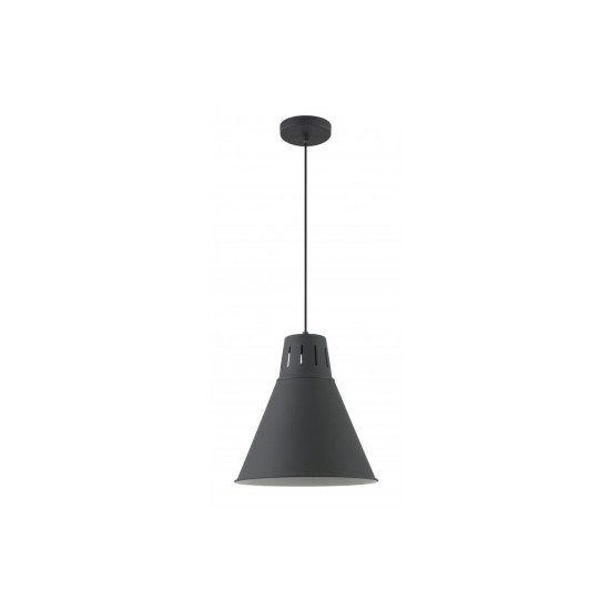 Plafonska svjetiljka  GIANNI L,8136,AC220-240V,50/60Hz,1*E27, max.40W, IP20, promjera  32cm,pojedin.  crna