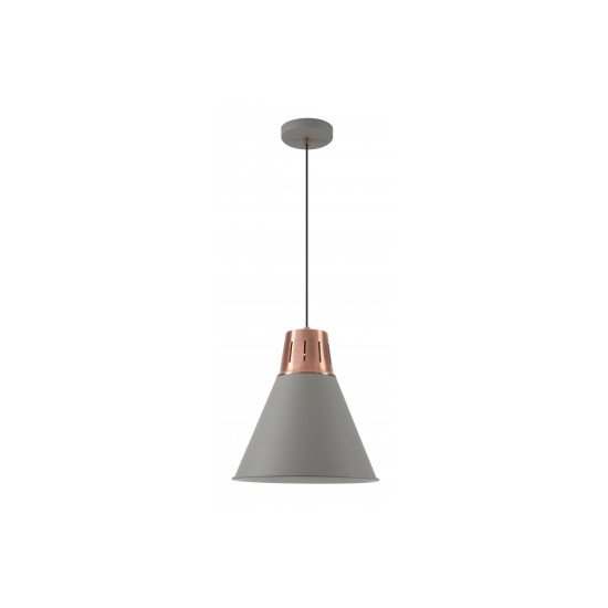 Plafonska svjetiljka  GIANNI L, AC220-240V,50/60Hz,1*E27,max.40W, IP20, promjera  32cm,pojedin.  sivo/zlatna