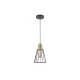 Plafonska svjetiljka  KALIOPE,8068,AC220-240V,50/60Hz,1*E27,max.40W,IP20, śr.18cm,pojedin.  crno/zlatna