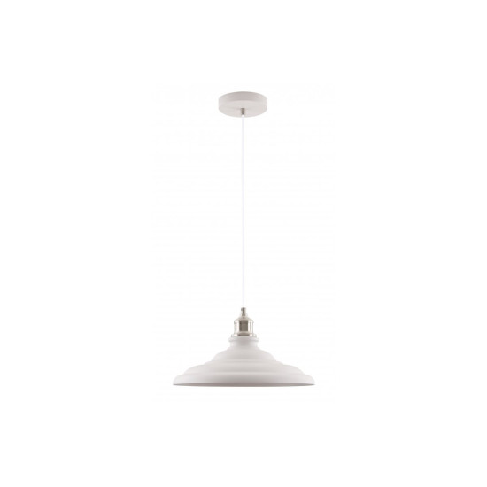Stropna svetilka LORET L, 9844, AC220-240V, 50/60Hz, 1*E27, max.40W, premer 34,8 cm, IP20, posamezna, bela