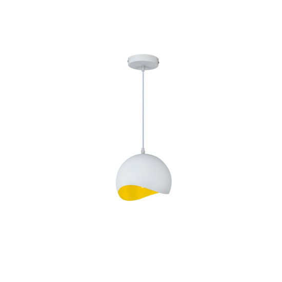 Plafonska svjetiljka  MAVIA,4987, AC220-240V,50/60Hz,1*E27, IP20,promjera  20 CM,pojedin.  bijelo/żółta