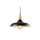 Plafonska svjetiljka  SKANDI 2,7382,AC220-240V,50/60Hz,1*E27, IP20,promjera  35 CM,pojedin.,crna