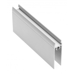 Aluminijasti profil, spodnji vodilni 10/4 mm, L=2,35 m, aluminij