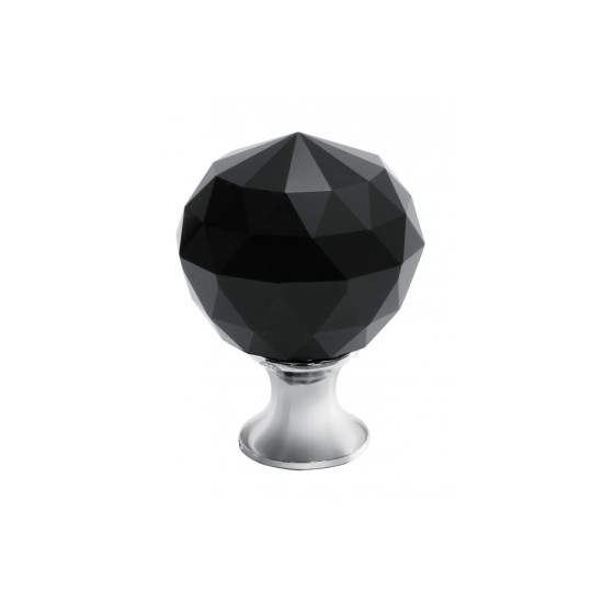 Dugme ručkica Crystal Palace A 30 mm (KROM + KRISTAL)