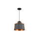 Plafonska svjetiljka  GOA, 3550,AC220-240V,50/60Hz,1*E27, IP20,promjera  32 CM,pojedin.  siva