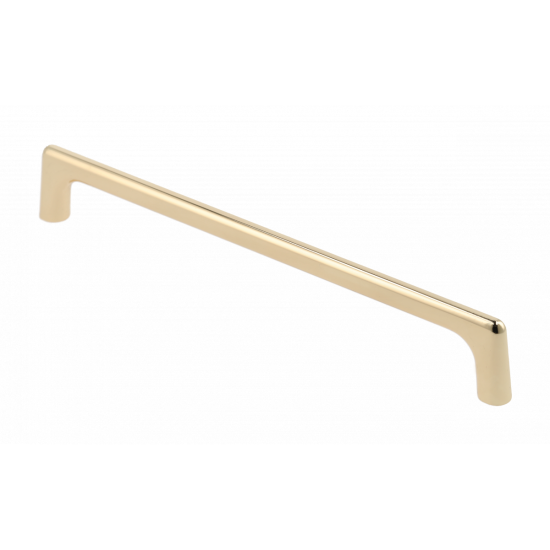 Ručkica materijal:zamak  OCTAVIO C=160 mm sjajna zlatna