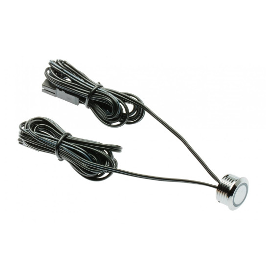 Prekidač osjetljiv na dodir 12V DC, max.20W, kabel 1500mm, kromiran
