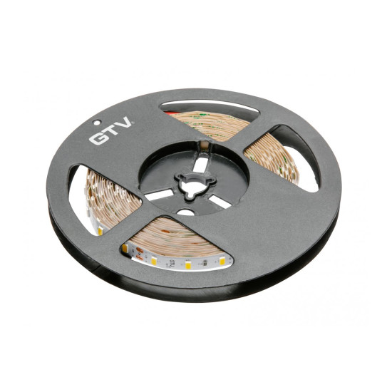 LED traka FLASH, 5630, 300 LED neutralna bijela, 80W, bez gela 10 mm, valjak 5m, 12V