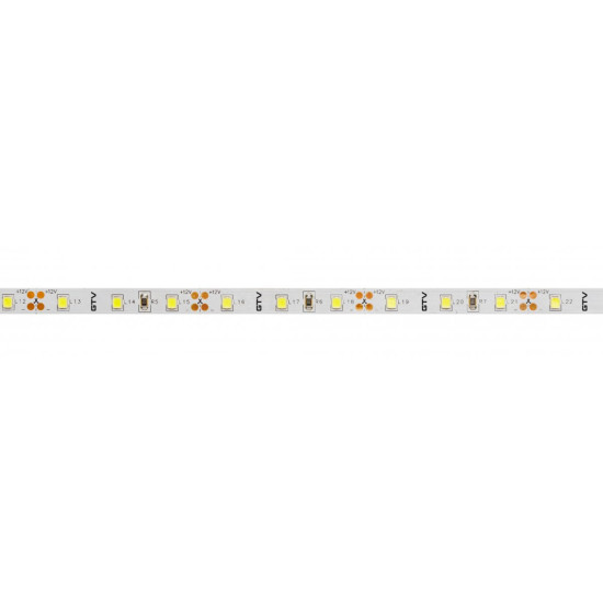 Flash Traka 2835, 300 LED toplo bijela, 30W, bez gela 8mm, Roll 5m, 12V