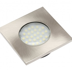 Marbella PLUS LED SET, mortise, 3x kvadrat 27 led 3528SMD, hladno bijeli 230VAC, 1.5W, 6400K
