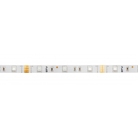 RGB Flash Strip, 150 LED, 36W, bez gela 10mm, Roll 5m, 12V