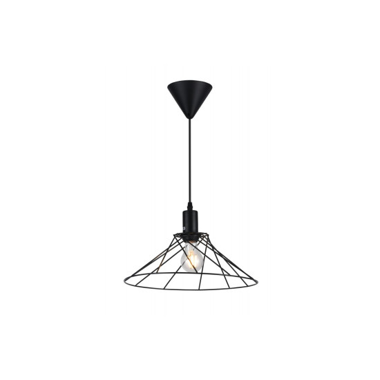 Plafonska svjetiljka  TILIA,7849,AC220-240V,50/60Hz,1*E27, IP20,promjera  35 CM,pojedin.,crna