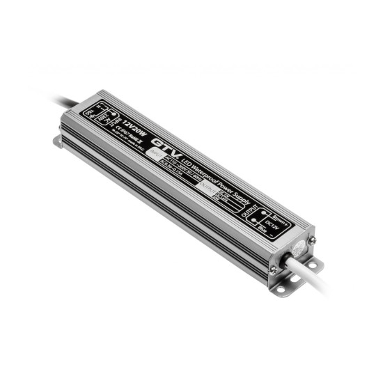 Transformator led vodootporni, 20W, IP 67, DC12V