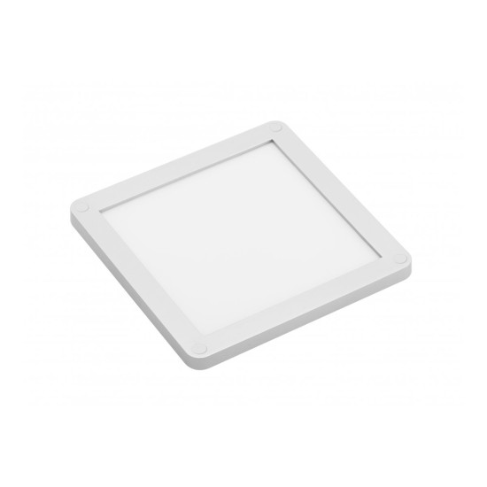 LED svjetiljka panel VEGAS 3W 100x100, alu, hladno bijeli, mini amp kabel 2m