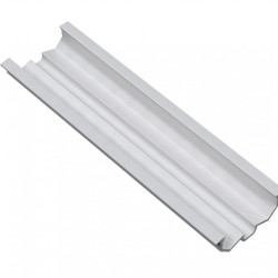 LED aluminijasti profil z nastavljivim kotom žarka GLAX srebrna 2 m zunanji del LED aluminijasti profil z nastavljivim kotom žarka GLAX srebrna 2 m zunanji del