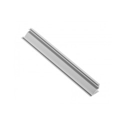 LED kotni aluminijasti profil - nanešeni GLAX srebrn L =3007 mm