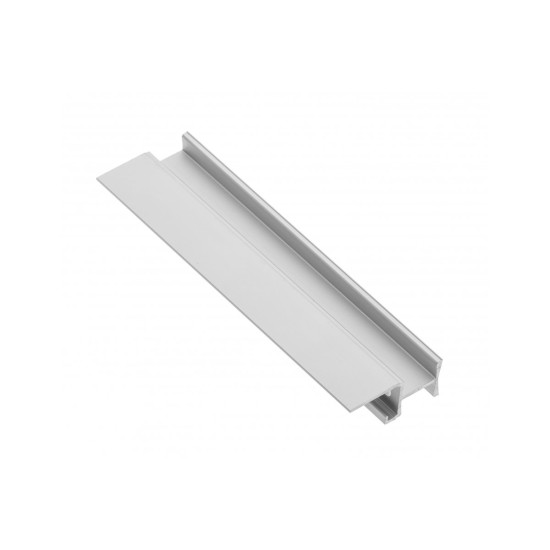 LED polu-kuka aluminijski profilGLAX Mini srebro 2 m