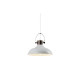 Stropna svetilka MEES, 2332, AC220-240V, 50/60Hz, 1*E27, IP20, premer 30 CM, posamična, bela