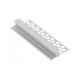 LED profil GLAX zid za GK ploče 3m, ne-anodiziran