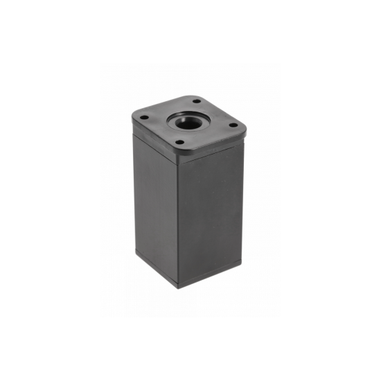 Noga za pohištvo dakp-26 100 mm (črna) kvadratna 40x40