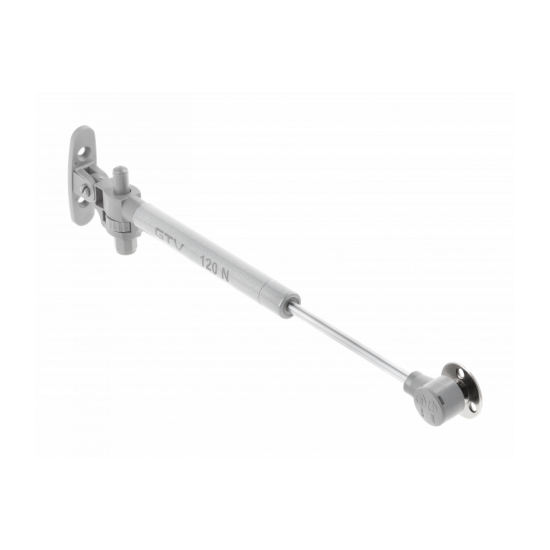 Plinski podizač s usporivačem 120 N, sivi