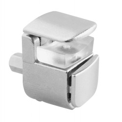 Nosač za staklenu policu E410, 4-10mm krom