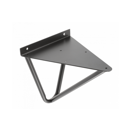 Nosač polica WIRE, 18x16 cm, crni mat