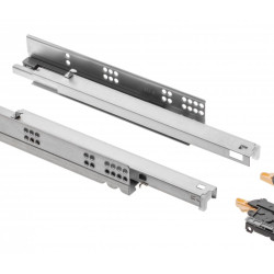 Kuglična vodilica MODERN SLIDE za drvene ladice s samozatvaranjem (potpuno izvlačenje) L=350