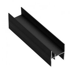 Profil HR18, L=3 m, crni