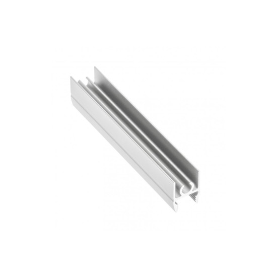Aluminijski profil, gornja vodilica 10/4 mm, L=3 m, bijela