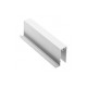 Aluminijski profil, donja vodilica FL 10/4 mm,L=3 m,aluminij