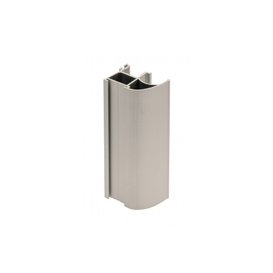 Aluminij profil ročaj FORM, L=2,7 m, 10mm/4mm, barva šampanjca