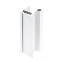 Aluminijasti profil ročaja NERO 18mm/4mm, bela