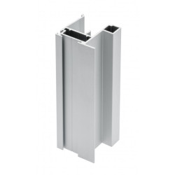 Aluminij profil ročaj NERO 18mm/4mm, aluminij