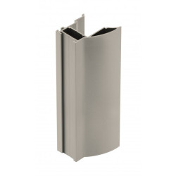 Aluminij profil ročaj NOVO S, L=2,7, barva šampanjca