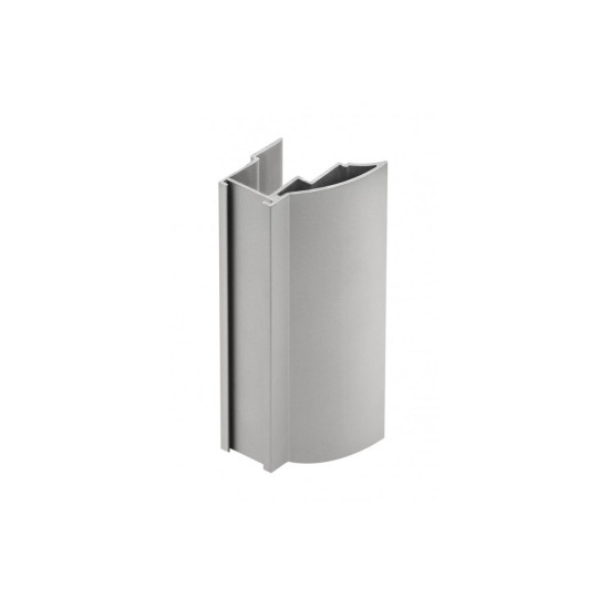 Aluminijska profil ručka NOVO 2 12+4mm, L=2,7m, aluminij
