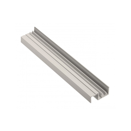 Aluminijasti profil, zgornji vodilni FL 10/4 mm, L=3 m, barva šampanjca