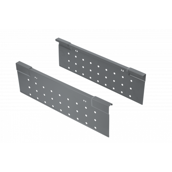 Perforirani bok 500mm za visoku ladicu MODERN BOX SQUARE antracit