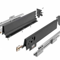SQUARE ModernBox®; 250 nizki; 40kg, antracit