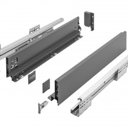 Ladica AXISPRO 400mm antracit - niska H84