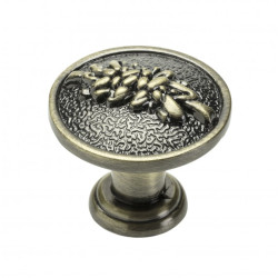 Ručkica gumb ARDEA, anticka bronca