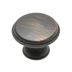 Ručkica gumb CENTO, anticki bakar