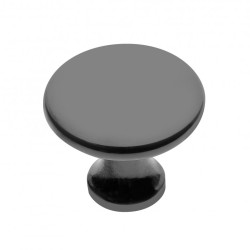 Ručkica gumb UDINE crni krom