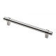 Jeklena ograjna ročka TRIEST, C=160mm inox