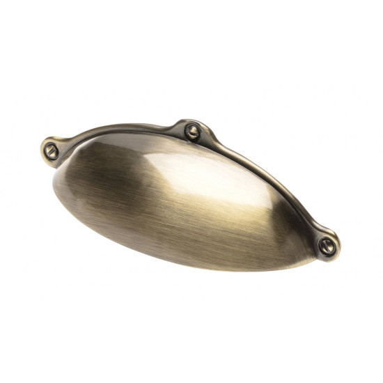 Ručkica MARSALA C=64mm, četkana antička bronca